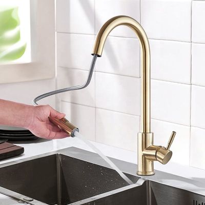 OEM स्टेनलेस स्टील रसोई नल संक्षारण प्रतिरोधी पहनें प्रतिरोधी एसिड प्रतिरोधी